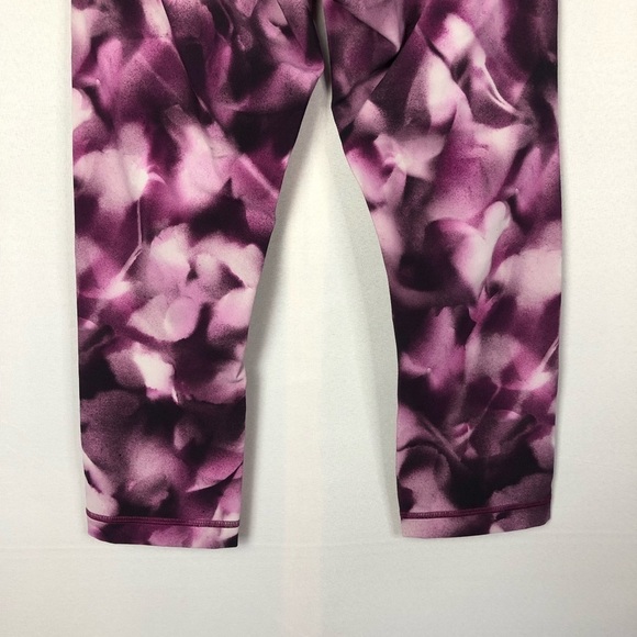 Lululemon Wunder Under Crop Hi-Rise 21" Blush Blossom Alpine White Candy Pink 6 - Picture 8 of 8